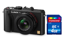 Panasonic LX5 + Transcend 4 GB