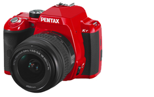 Pentax K-r 18-55 Röd