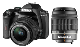 Pentax K-r 18-55 / 50-200 Svart 