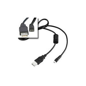 Digitalkameror - Systemkameror - Pentax - Pentax Tillbehör - Kablar - USB-kablar - Pentax USB-kabel I-USB17
