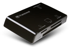 Minnesmedia - Kortläsare - Transcend - Transcend Multiläsare USB 2.0 P8 Svart