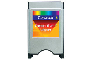Minnesmedia - Kortläsare - Transcend - Transcend Compact Flash Adapter PCMCIA.