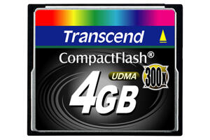 Old - Transcend - Transcend Compact Flash 300x 4GB
