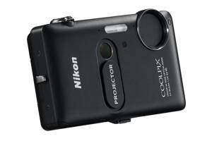 Digitalkameror - Kompaktkameror - Nikon - Nikon COOLPIX S1200pj Svart