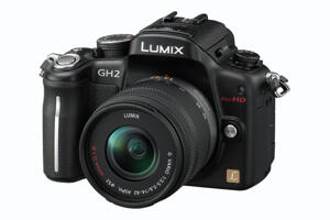 Old - Panasonic - Panasonic LUMIX DMC-GH2 med 14-42. Svart