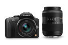 Panasonic LUMIX DMC-G3 med 14-42 + 45-200 svart