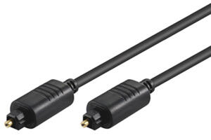 Kameratillbehör - Kablar / Kontakter - Toslink - Champion - Champion Optisk Toslink-Toslink 3,0m. (3373CH)