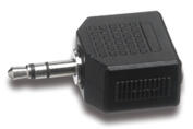 Champion 3,5mm hane- 2x3,5mm hona Stereo
