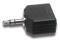Champion 3,5mm hane- 2x3,5mm hona Stereo - bild 1