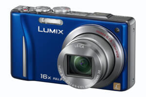 Old - Panasonic - Panasonic LUMIX DMC-TZ20 Blå