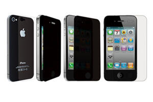 Kameratillbehör - LCD-Skydd - iPhone / iPod - Ozaki Displayskydd "Privacy" iPhone 4