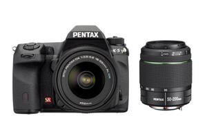 Digitalkameror - Systemkameror - Pentax - K-5 - Pentax K-5 DA 18-55 + 50-200