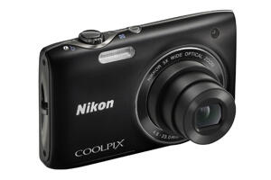 Digitalkameror - Kompaktkameror - Nikon - Nikon COOLPIX S3100 Svart