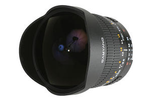 Objektiv - Passar Olympus - Samyang - Samyang 8 mm f/3,5 Fisheye för Olympus/Panasonic 4/3