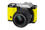 Pentax K-01 med DAL 18-55/3,5-5,6 AL Svart/Gul