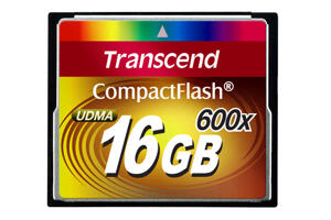 Minnesmedia - Compact Flash - Transcend - Transcend Compact Flash 600X 16GB