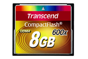 Minnesmedia - Compact Flash - Transcend - Transcend Compact Flash 600X 8GB
