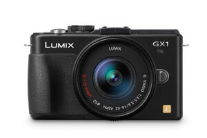 Digitalkameror - Systemkameror - Panasonic - Panasonic LUMIX DMC-GX1 med 14-42 svart