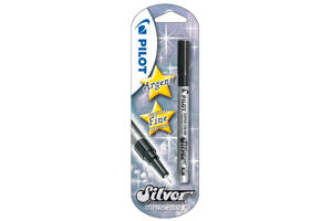 Ljud / Bildtillbehör - Pilot Pen - Pilot Dekorpenna Silver