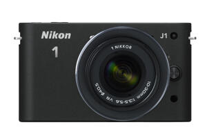 Digitalkameror - Systemkameror - Nikon - Nikon J - Nikon 1 J1 + Nikkor 10-30/3,5-5,6 svart