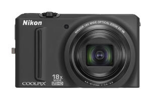Digitalkameror - Kompaktkameror - Nikon - Nikon COOLPIX S9100 Svart 