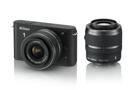 Nikon 1 J1 + Nikkor 10-30mm + 30-110mm svart