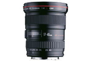Objektiv - Passar Canon - Canon - Canon EF 17-40mm f/4.0L USM