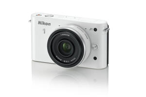 Digitalkameror - Systemkameror - Nikon - Nikon J - Nikon 1 J1 + Nikkor 10/2,8 vit