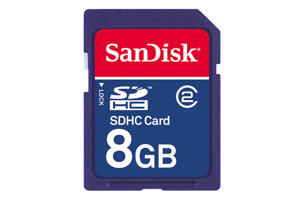Minnesmedia - SDHC / SDXC - SanDisk - SanDisk SDHC 8GB