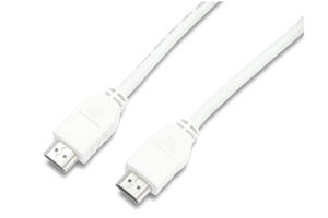 Kameratillbehör - Kablar / Kontakter - HDMI - Champion - Champion HDMI-HDMI Ha-Ha 19-pin 1,0m Vit.