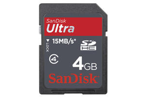 SanDisk SDHC Ultra II 4GB
