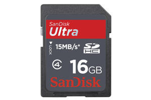 SanDisk SDHC Ultra II 16GB