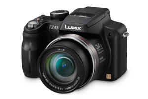 Old - Panasonic - Panasonic LUMIX DMC-FZ45 Svart