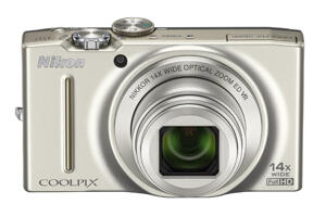 Digitalkameror - Kompaktkameror - Nikon - Nikon COOLPIX S8200 Silver 