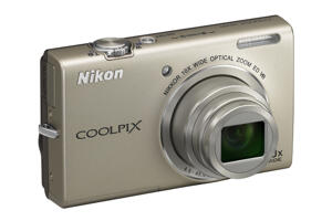 Digitalkameror - Kompaktkameror - Nikon - Nikon COOLPIX S6200 Silver 