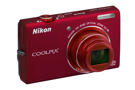 Nikon COOLPIX S6200 Röd 
